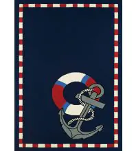 Couristan OUTDOOR ESCAPE ANCHORS AWAY  Area Rugs